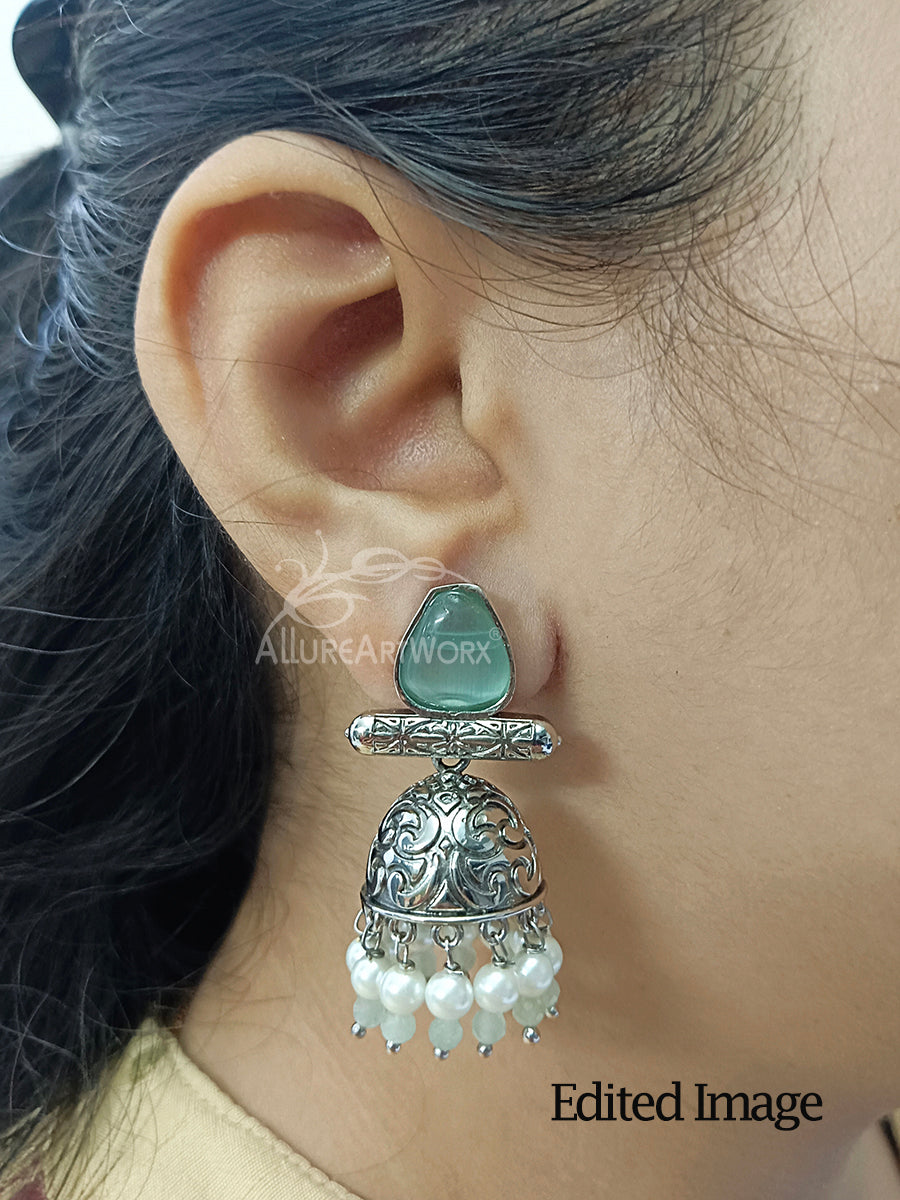 Colourful Jhumkas